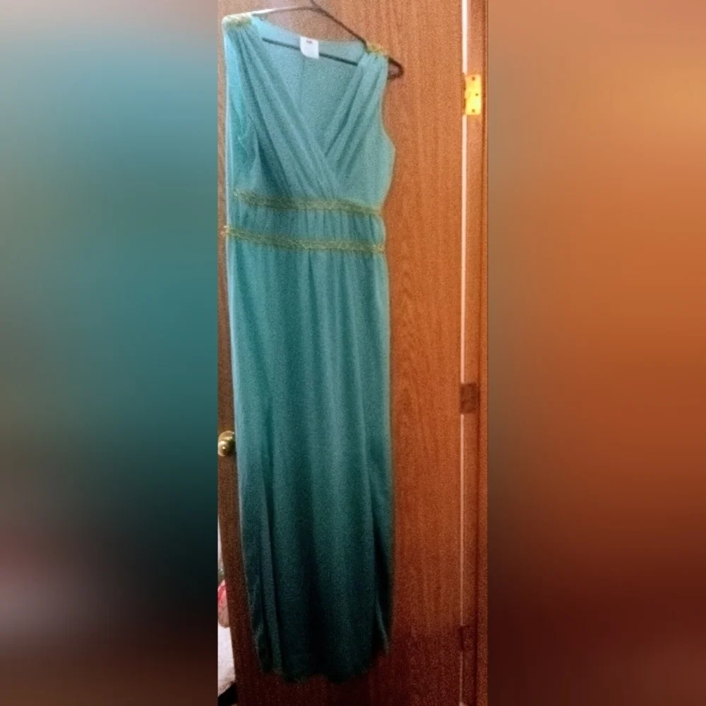 Aphrodite Women's XL 16/18 Ombre Blue Halloween Cosplay Dress - Picture 2 of 6